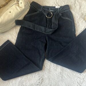 NWT Urban Outfitters Dark Blue Flare & Wide Leg Jeans